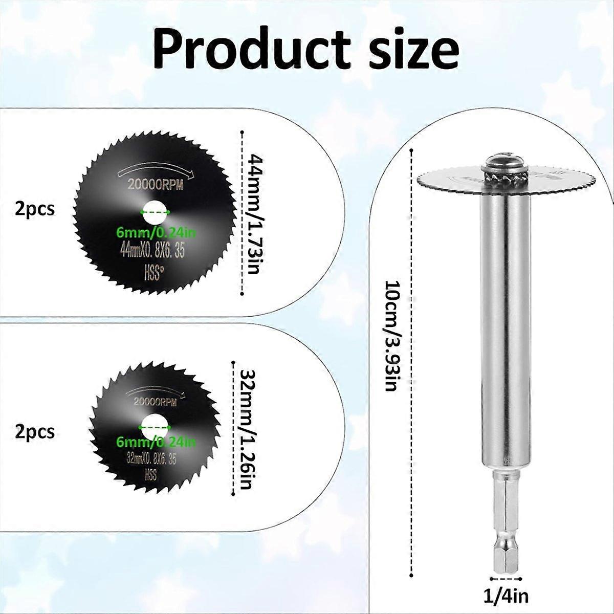 Inside Pipe Cutter for PVC Pipe 1/4 Inch Hex Shank for Drill