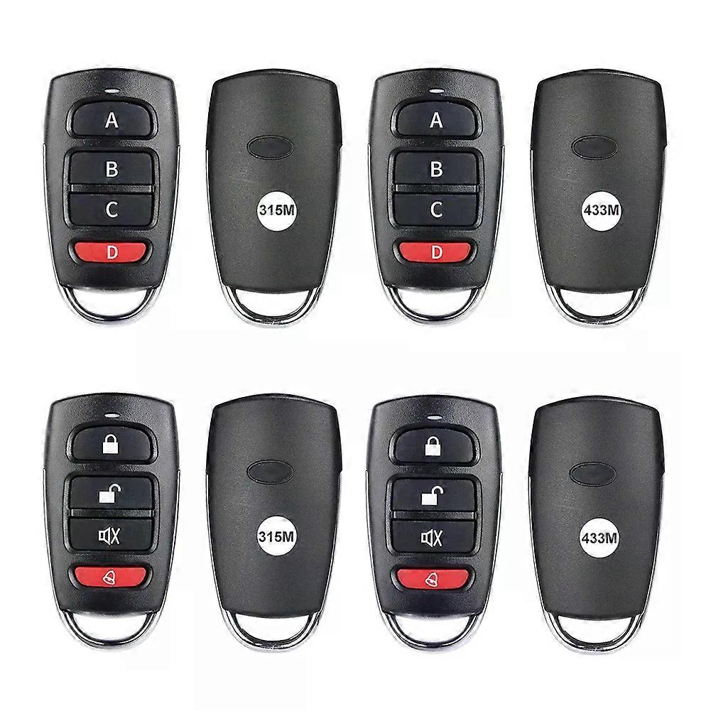 315MHz/433MHz Garage Door Gate Opener Replacement Copy Remote Controller Fixed Learning Code Distance Control for Automatic Door