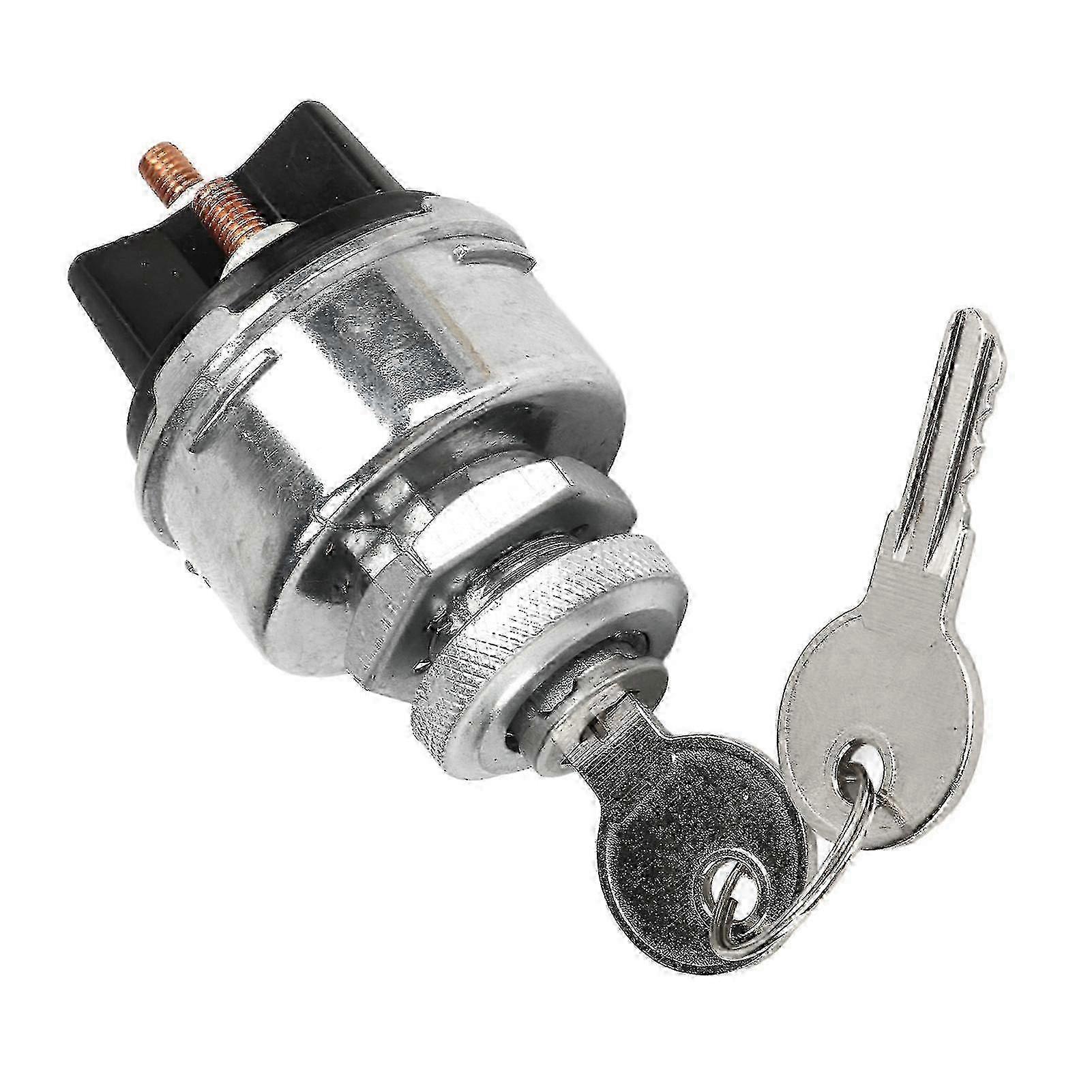 Ignition Switch Replacement with 2 Keys for Willys CJ2A CJ3A DJ3A CJ3B CJ5 CJ6 miao4