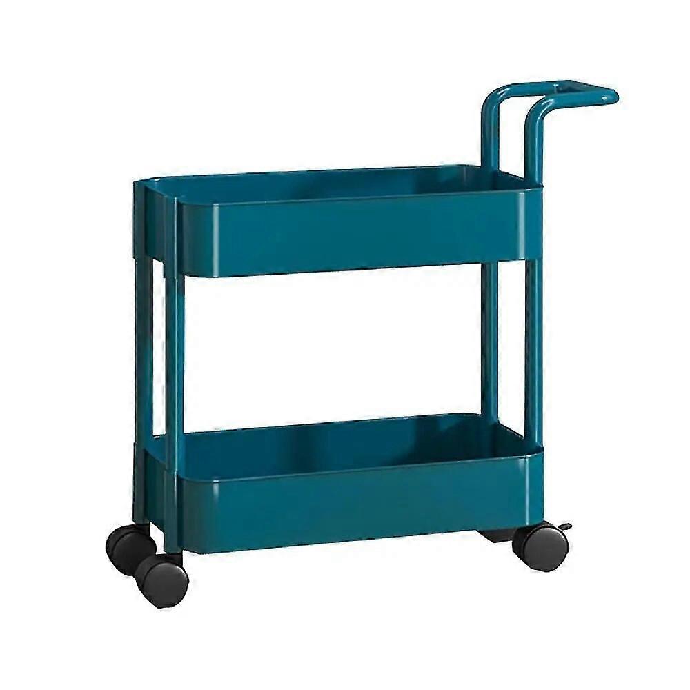 Organizer Cart With Wheels Slim Multi-layer Rolling Carts With Large Capacity Home Storage Products For Books Snacks Cosmetics