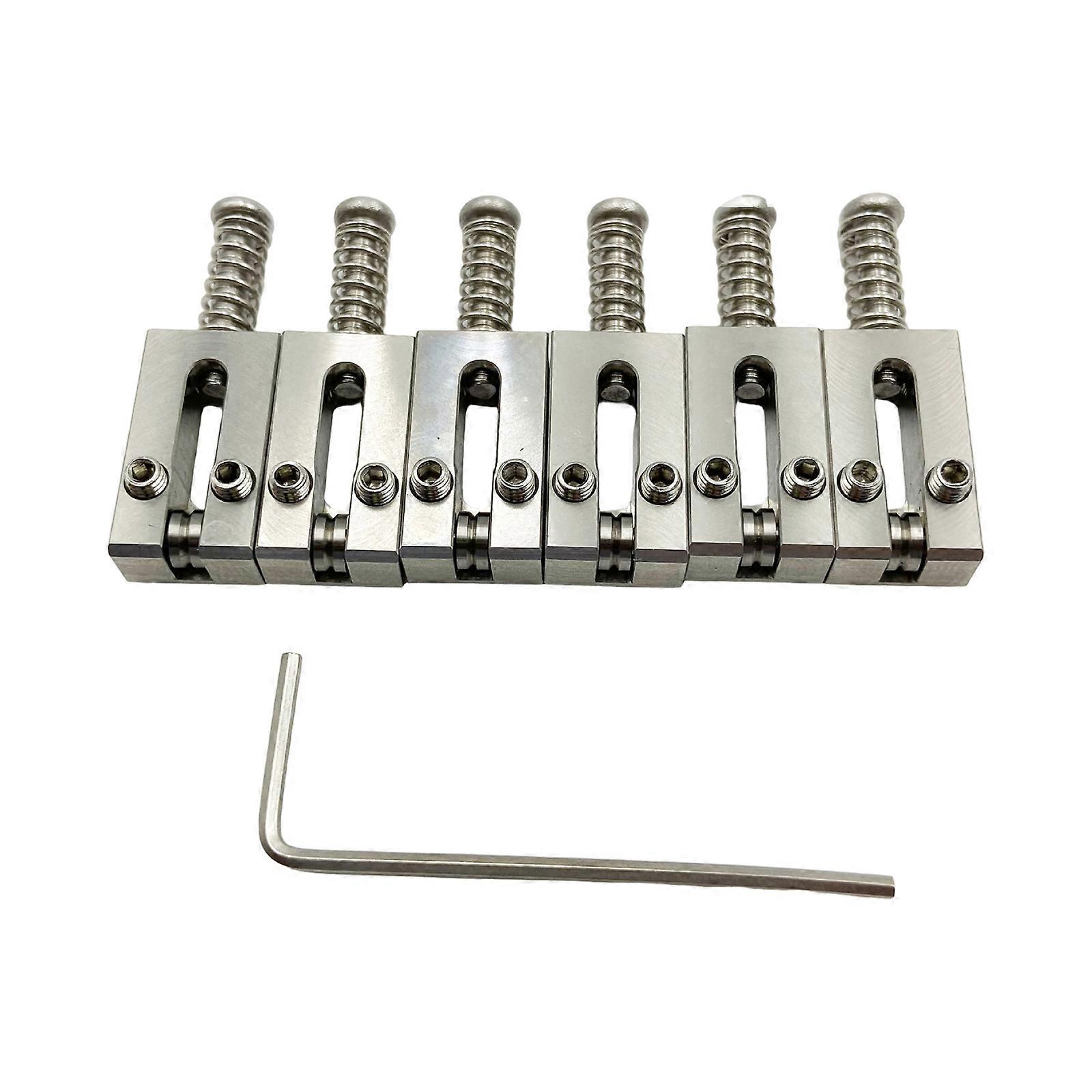 Corrosion Resistant Headless Guitar Tremolo System Ball Bearing Saddles Design Suitable for Rapid String Changes Multicolor