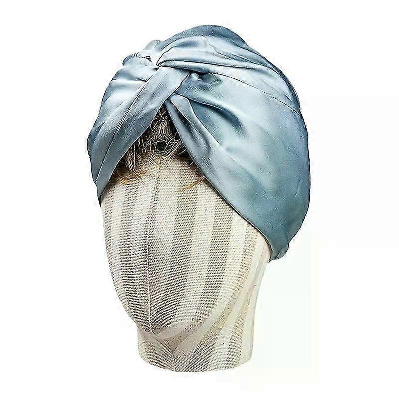 Vridd natthette for kvinner - 100% morbærsilke sovehette