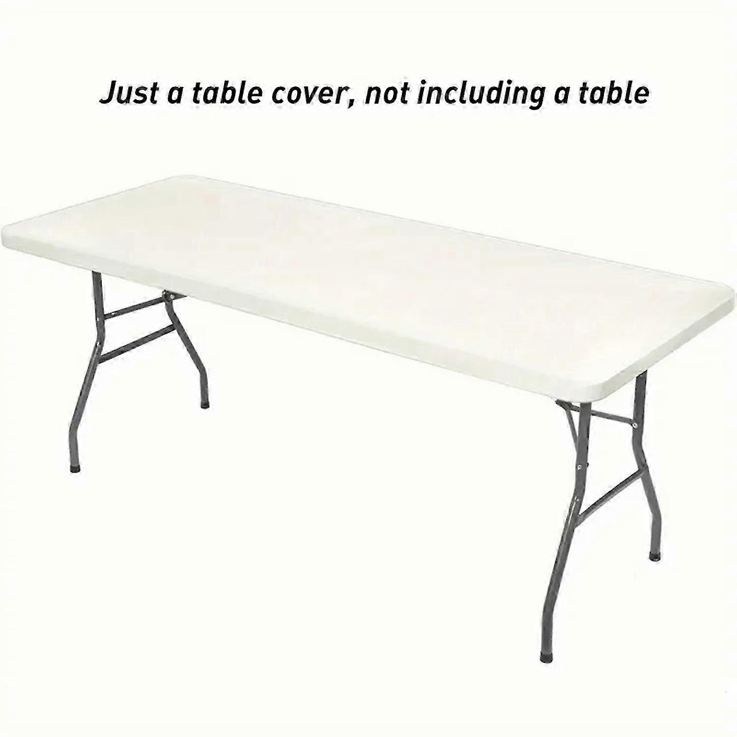 Premium Washable Folding Picnic Table Cloth Protector For Outdoor Patio Rectangle Tables-tun