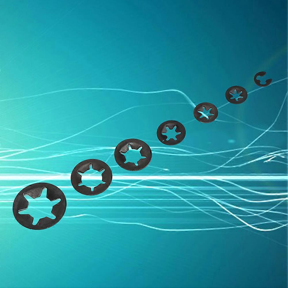 280pcs Internal Tooth Lock Washer Fastener Push On Speed Washer Gasket M3 M4 M5 M6 M8 M10 M12