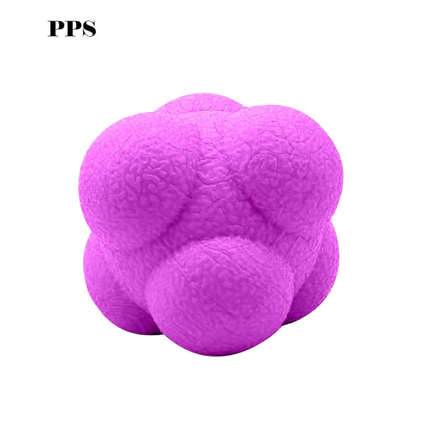 SDJMa Hexagonal Ball Reflex Trainer Sensitive Reaction Ball Agility Speed Trainer