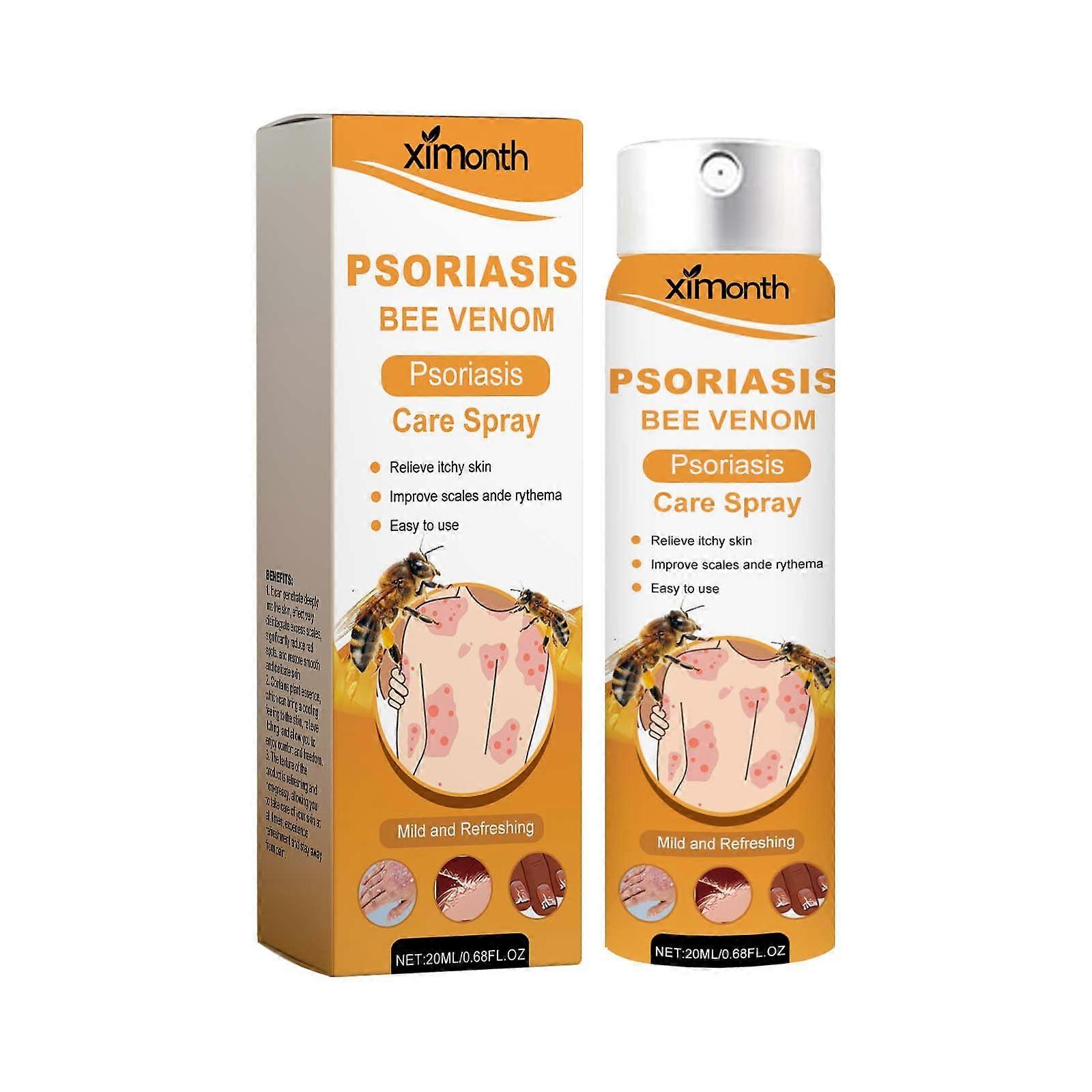 Bee Venom Psoriasis Spray Contains Bee Venom