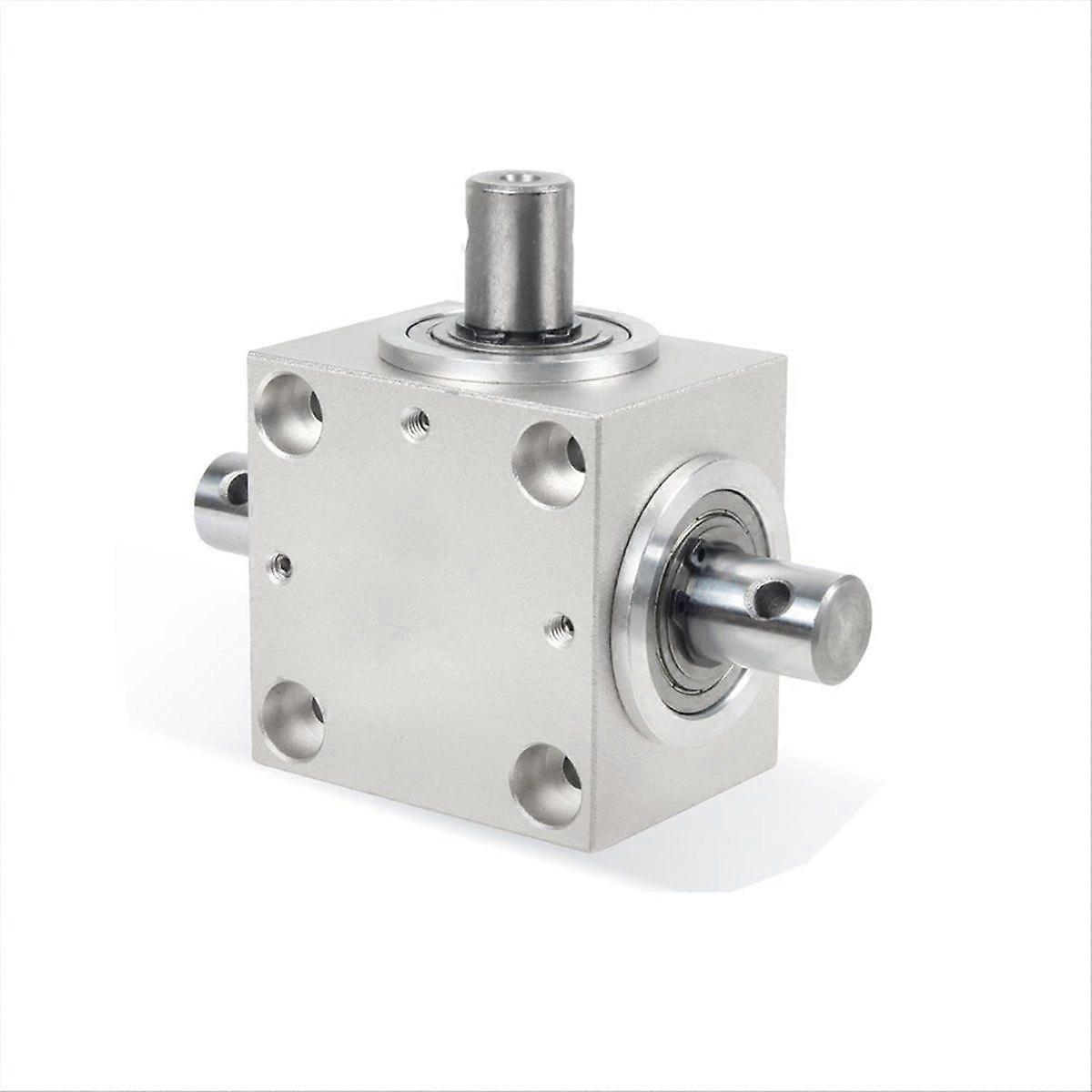 Right Angle Steering Gear 90 Angel Drive, with Different Direction Dual Output Shaft 15mm, for DIY