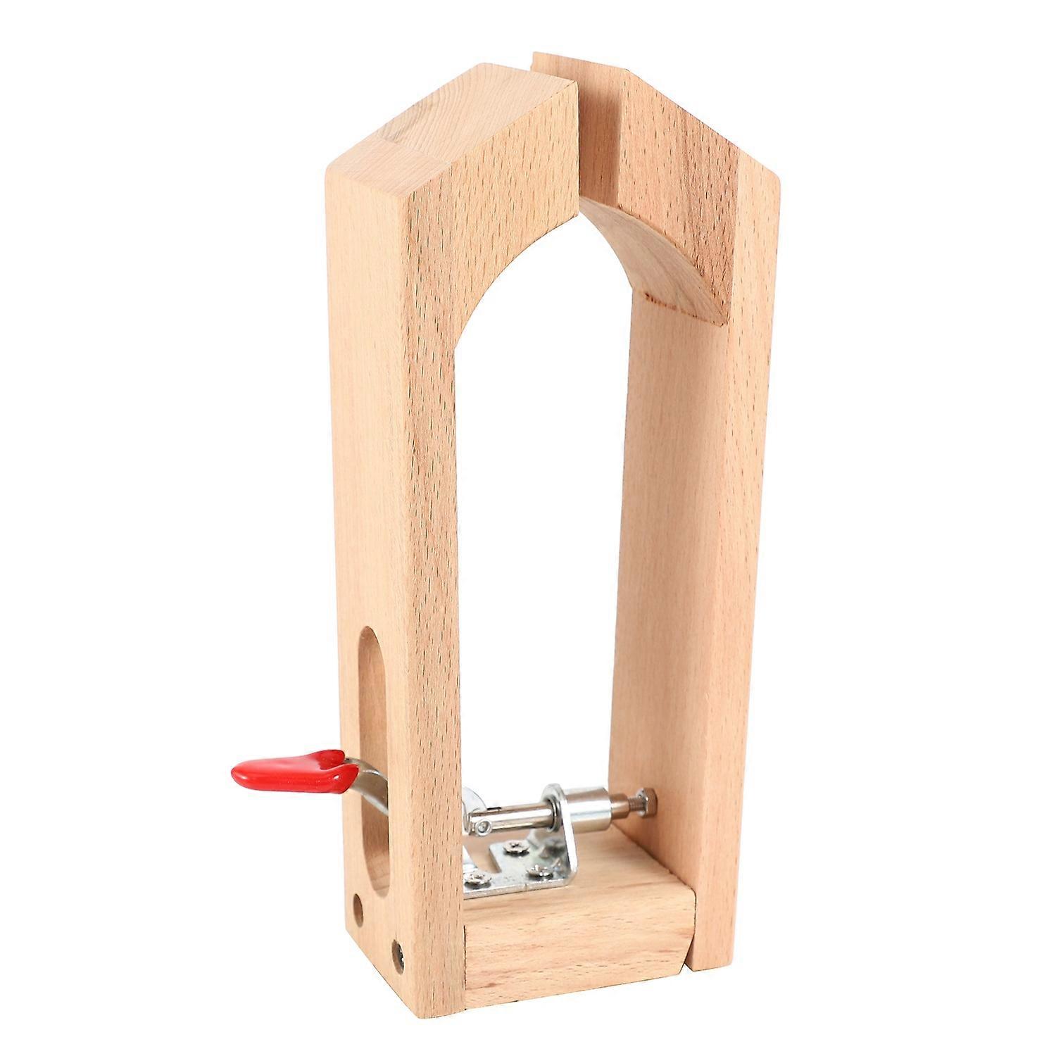Leather Craft Retaining Clip Wood Tools Hand Tool Set