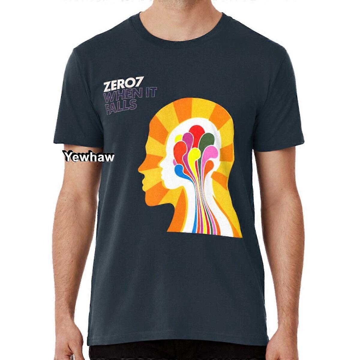 When It Falls T-shirt Zero 7 Music Album