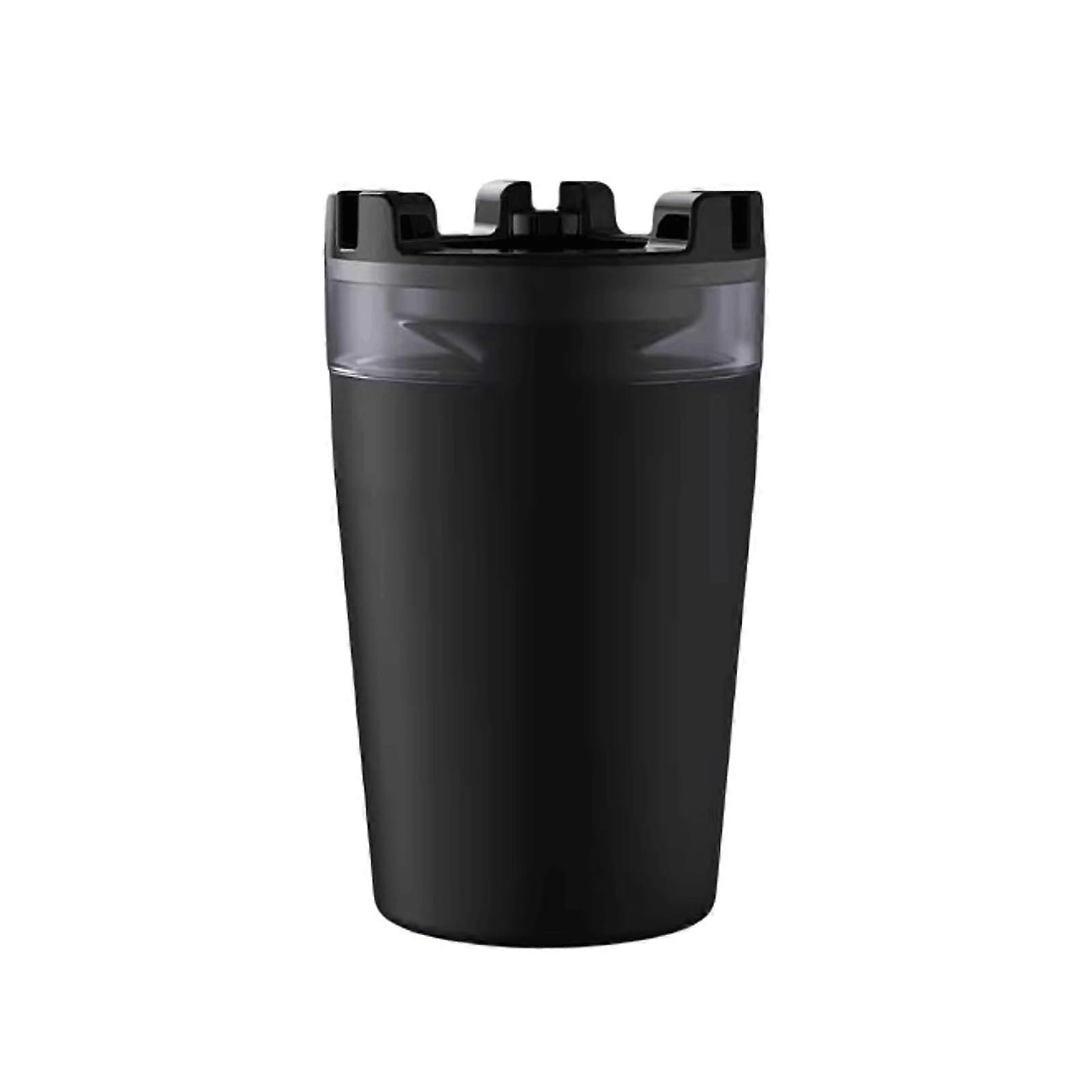 Portable Smokeless Ashtray with Lid for Cigarettes, Odorless Tabletop Plastic Ash Holder for Smokers