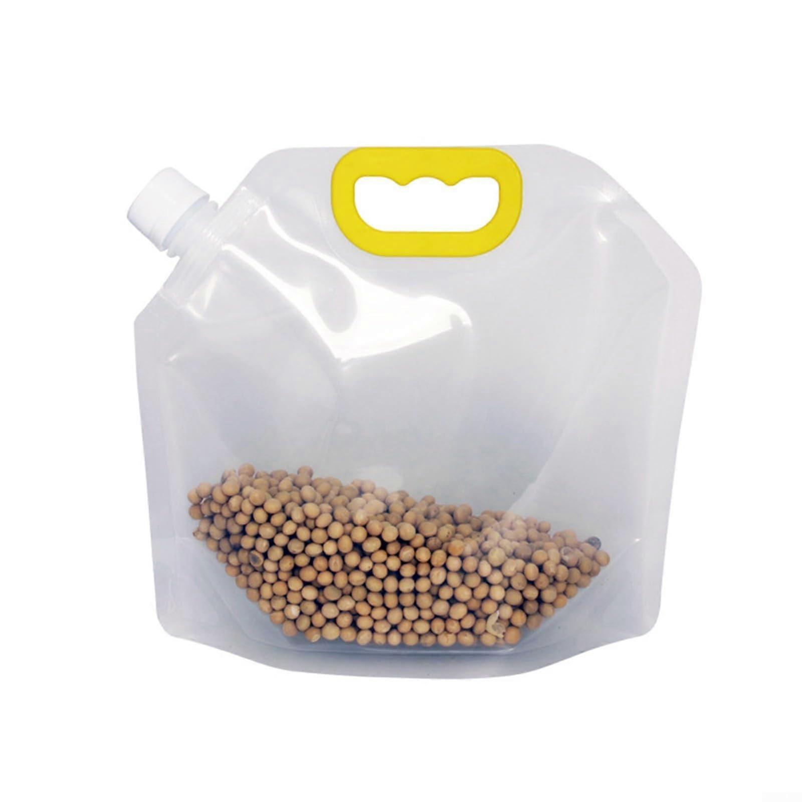 Reusable Whole Grain Storage Bag 5L – Airtight Moisture Seal for Longer Shelf Life and Freshness