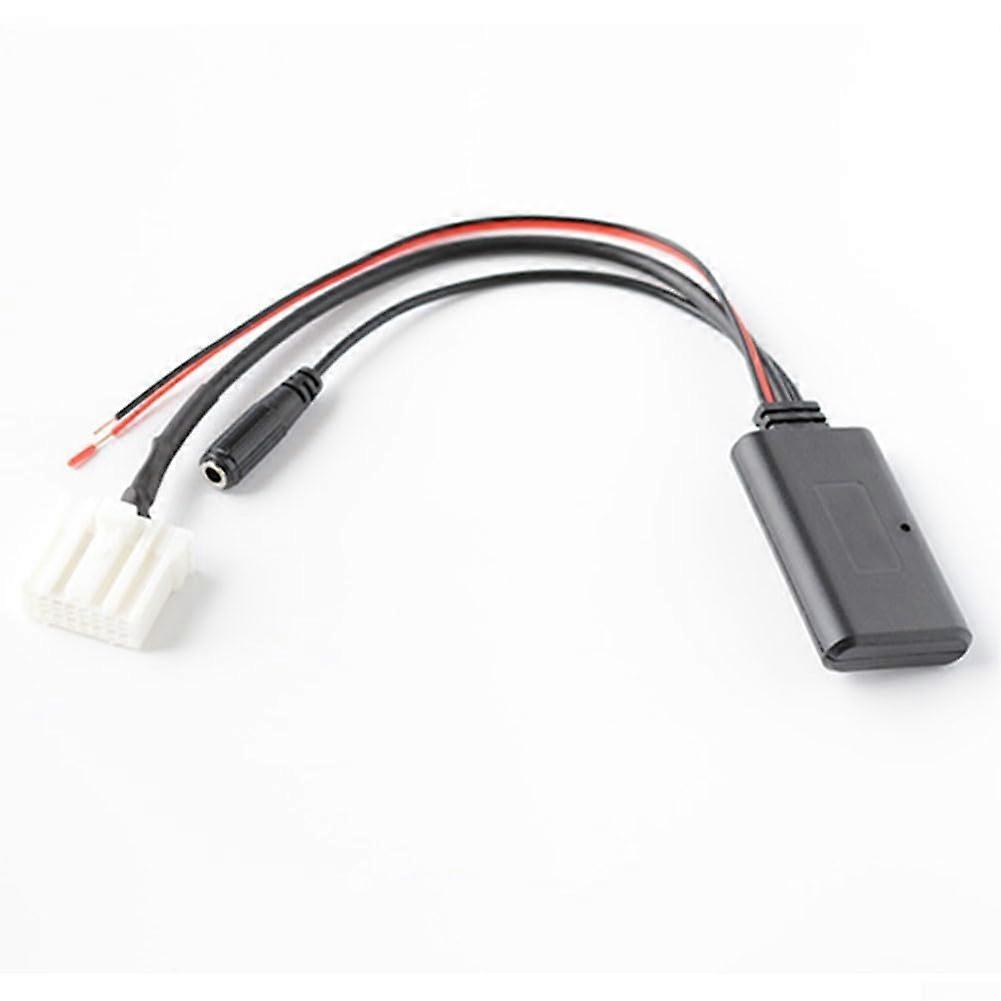 Car Bluetooth AUX Adapter Wireless Stereo Receiver with Microphone Handsfree for iPhone Samsung 2 3 5 6