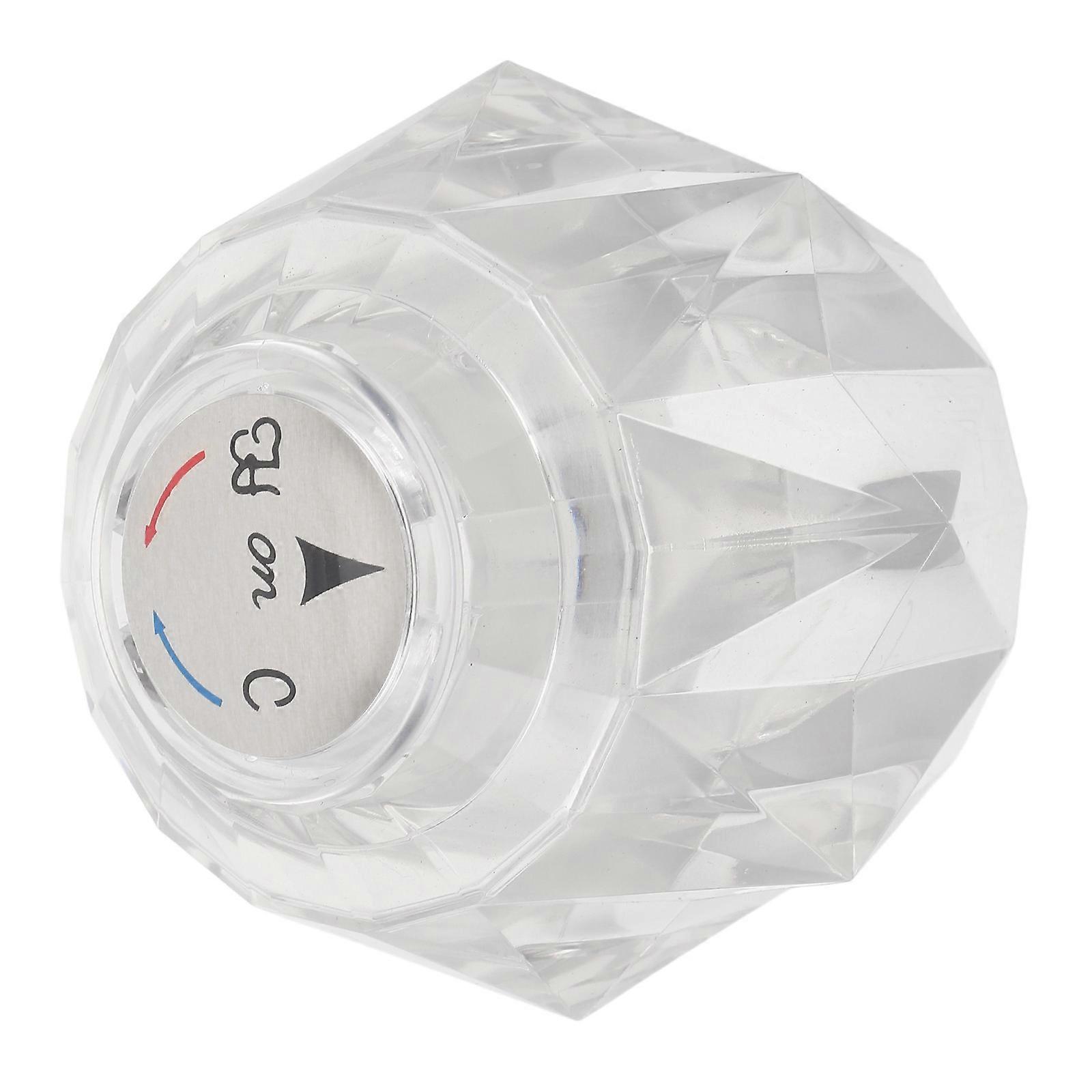 Clear Acrylic Shower Handle Replacement for Shower Control Valve Single Handle