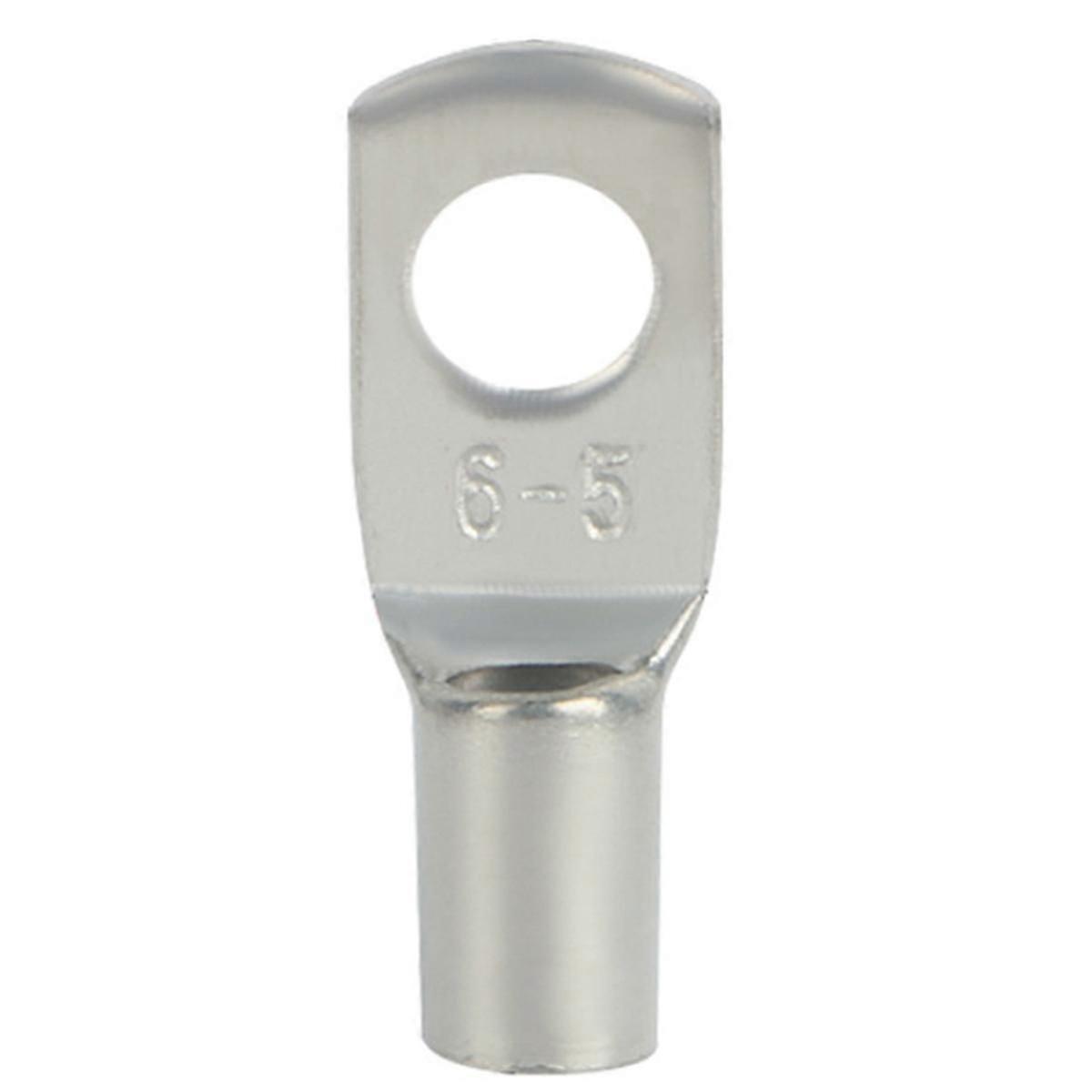 Quality Copper Lug Loop Connector Cable Voltage Terminal SC6-5 Bare Copper Battery Block Lug Hole 500 Pcs