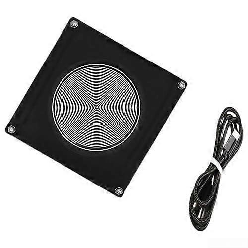 Waves Resonator 7.83 Hz Frequency Portable Silver Finish For Home Sound Environment