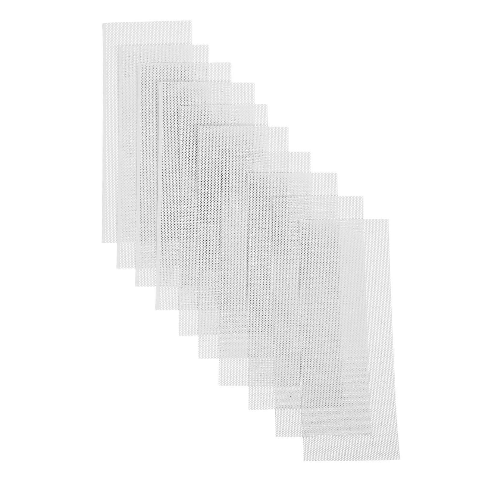 PVC Eye Mesh Sheets 10Pcs for Mask Making and Fursuit Craft DIY