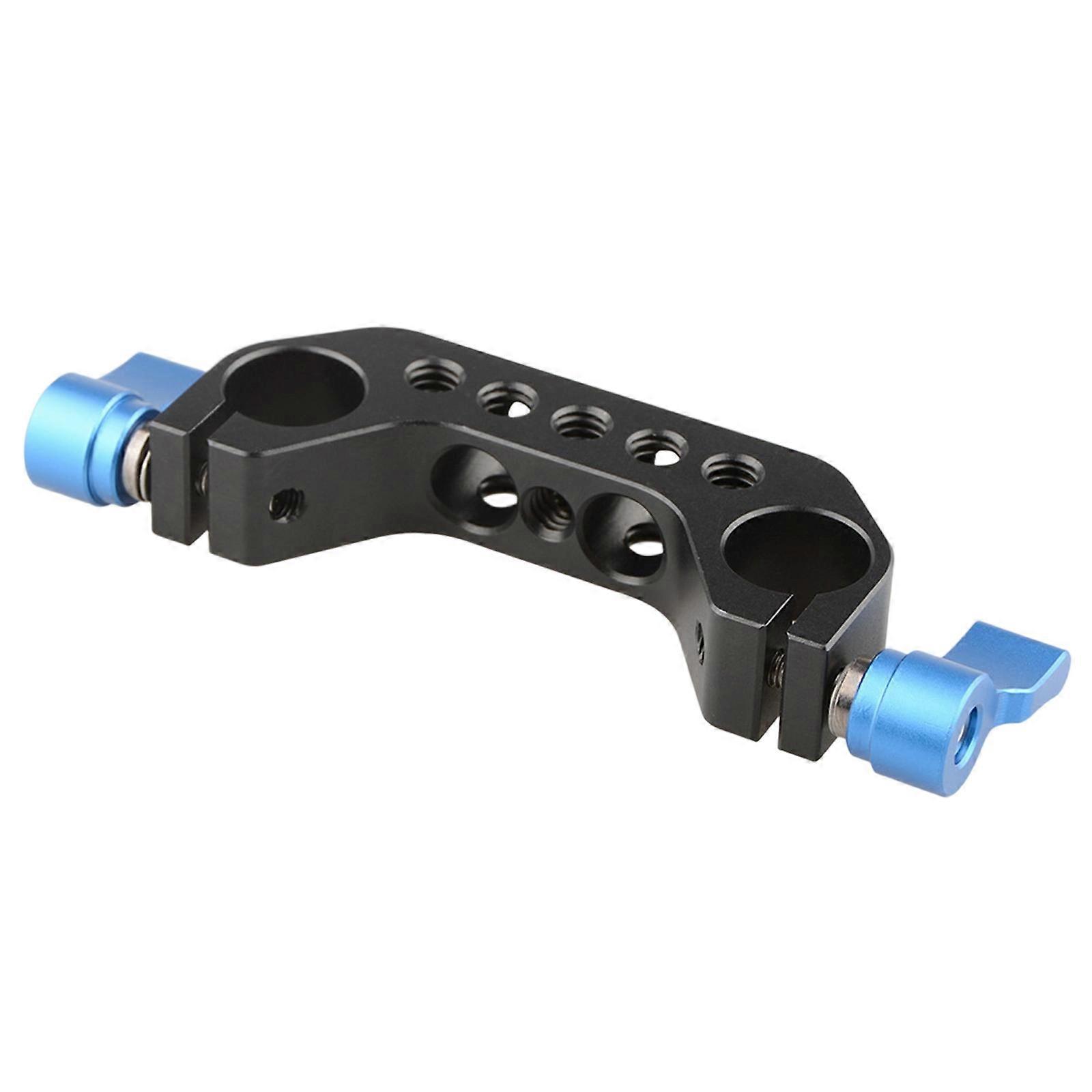 15mm Double Port Rail Clamp Connector Adapter Suitable for Photography Camera Stabilizers Sliders and Studio Accessories Multicolor