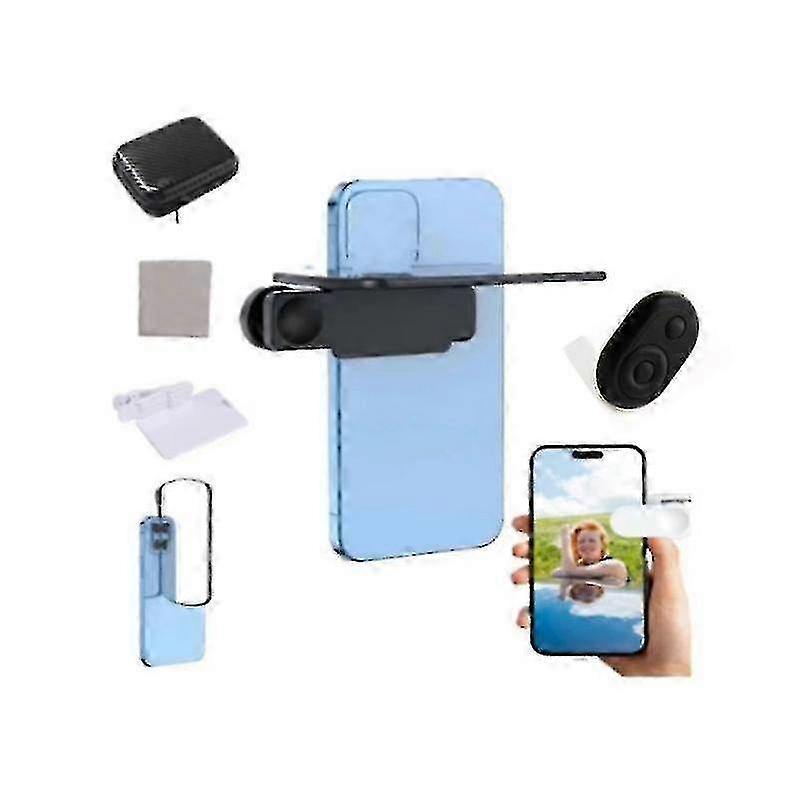 Mirror Effect Lens - Capture Stunning Reflections Instantly,Smartphone Camera