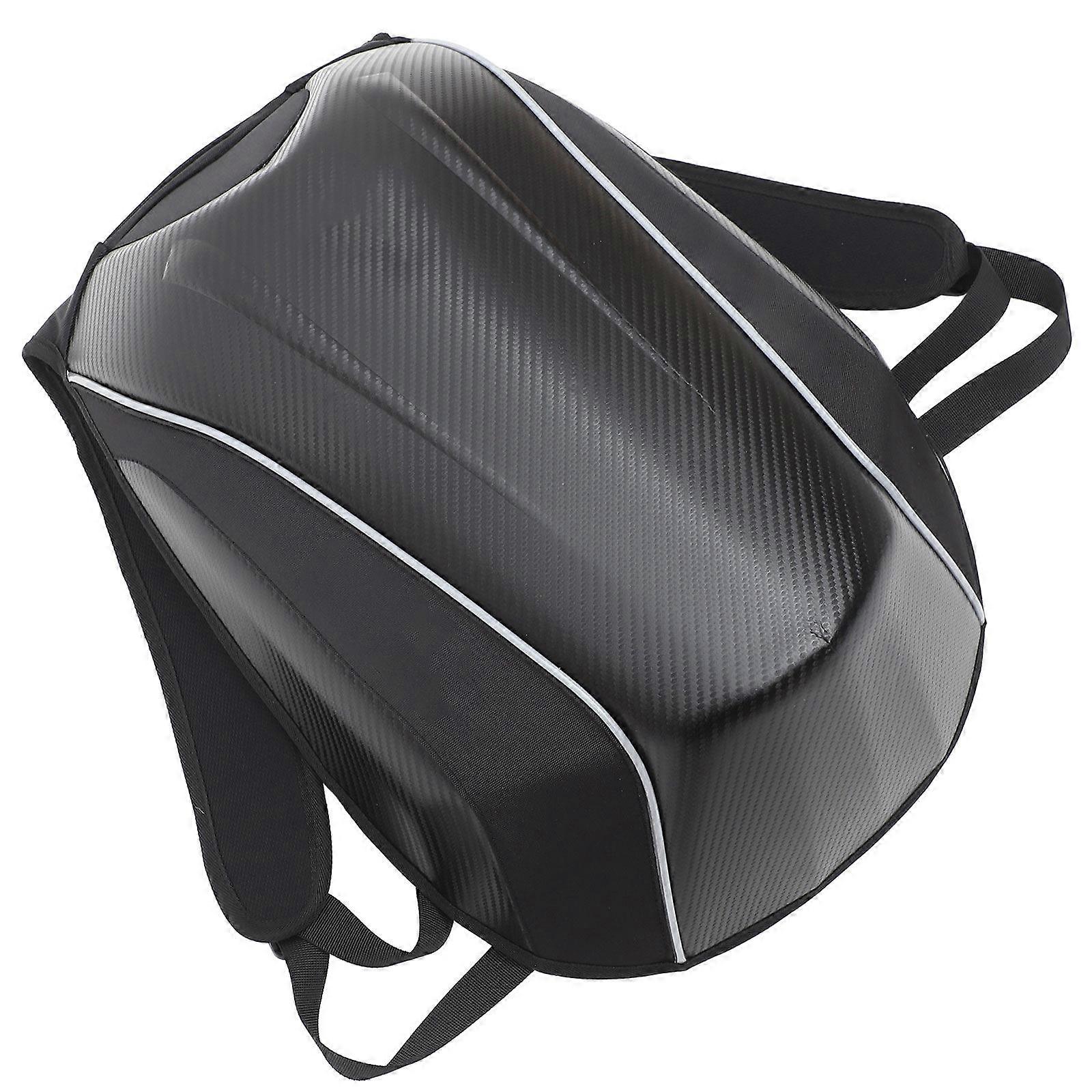 Motorcycle Backpack Waterproof Bagpack for Storage Black Travel