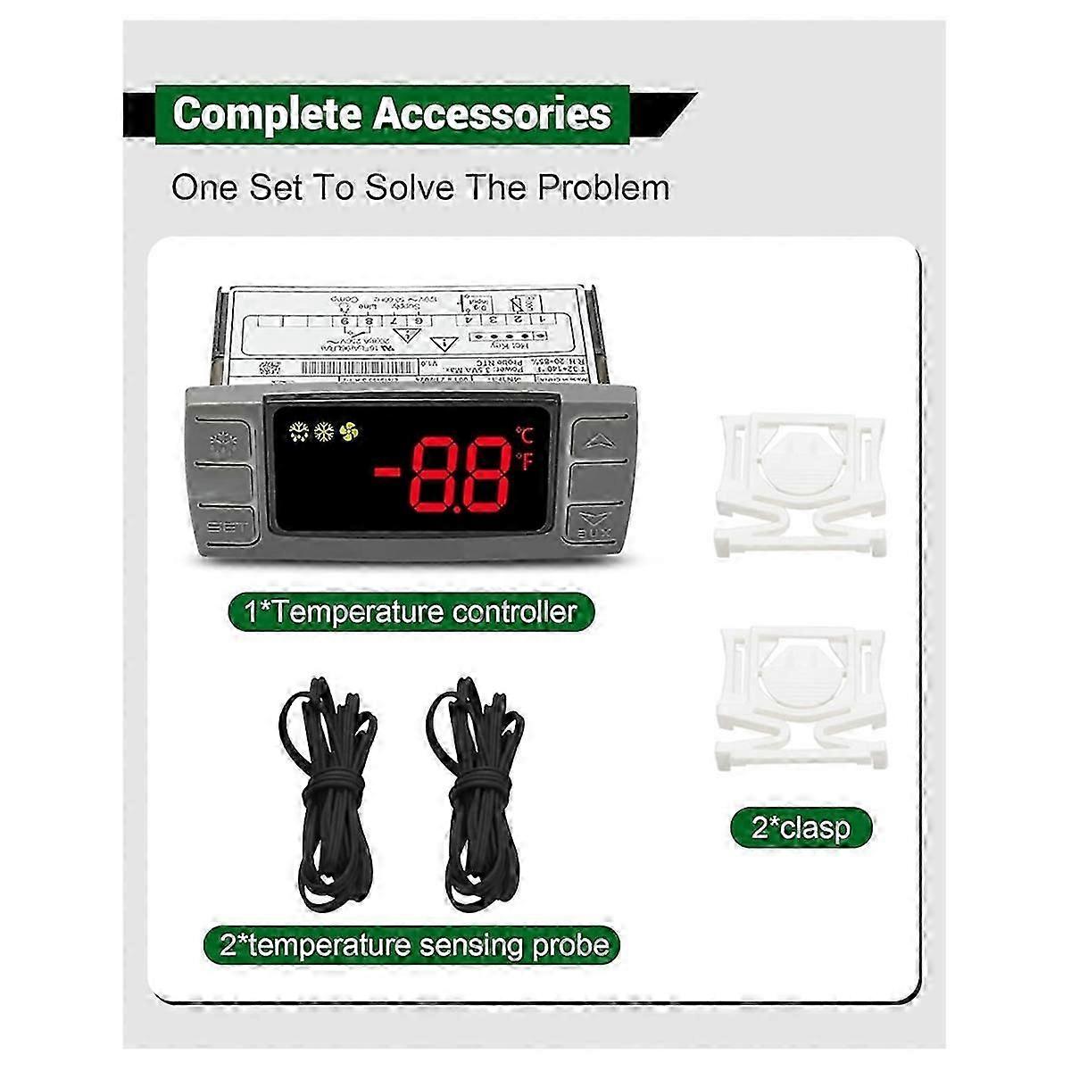 Temperature Controller for Refrigerators XR02CX-4N1F1 with Precise Regulation