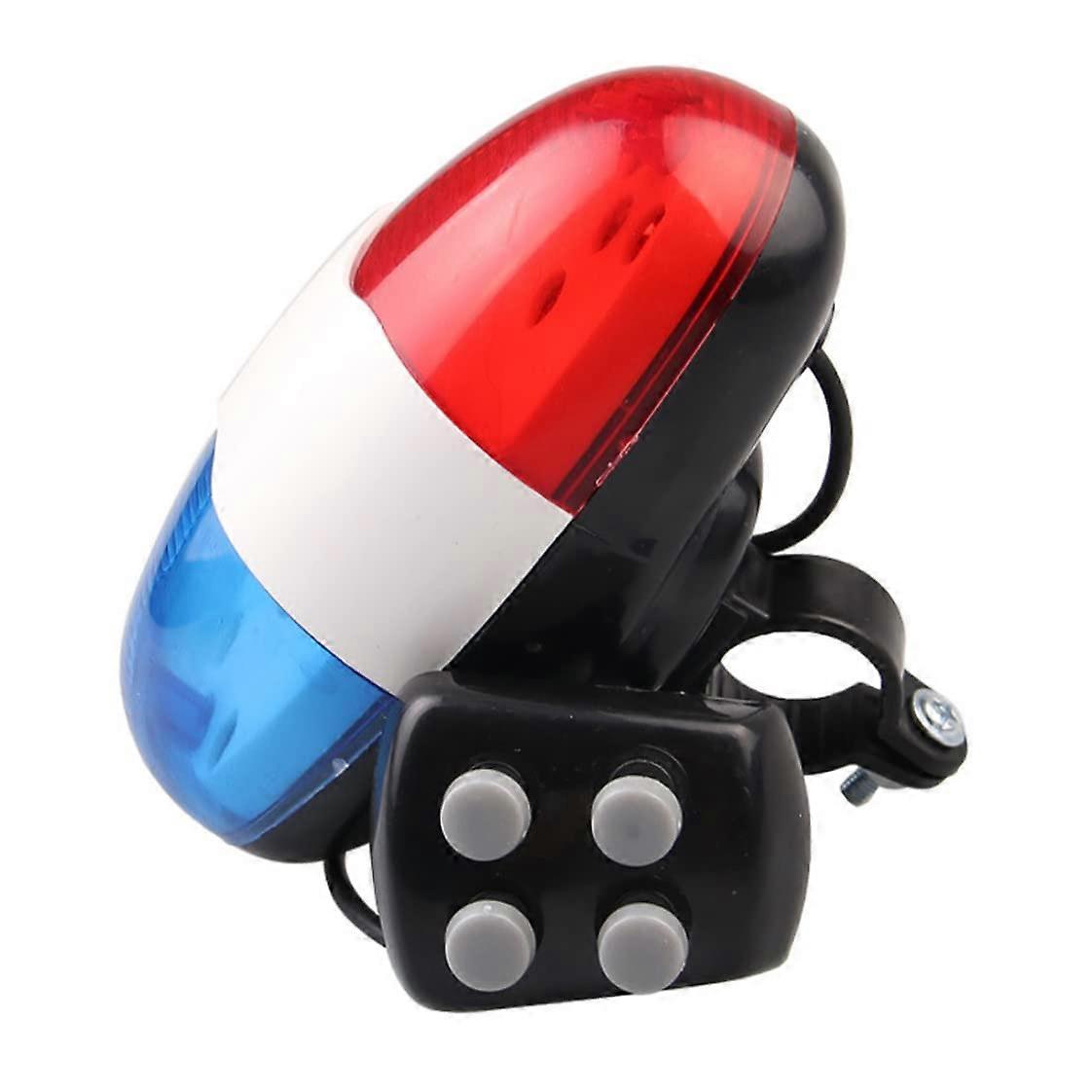 Electronic Horn and LED Tail Light with 4 Sound Modes for Night Cycling Safety
