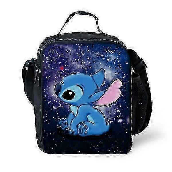 f Kid Lilo And Stitch Lunch Bag School Office Lunch Box Picnic Pack