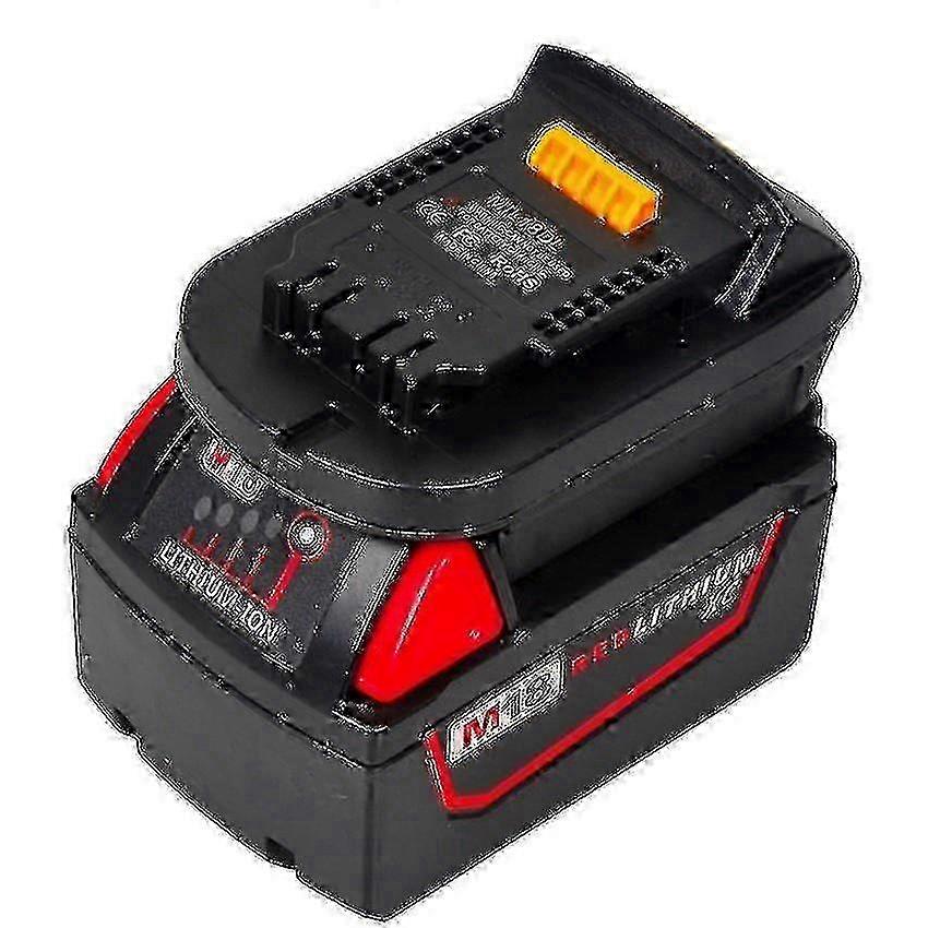 Milwaukee M18 18v lithium battery converter adapter to Dewalt DCb 18v/20v lithium ion battery power tool