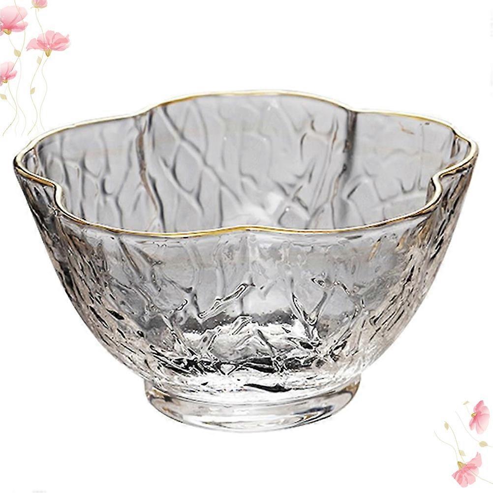 Hammered Glass Water Cup for Delicate Tea Drinking Transparent Mug