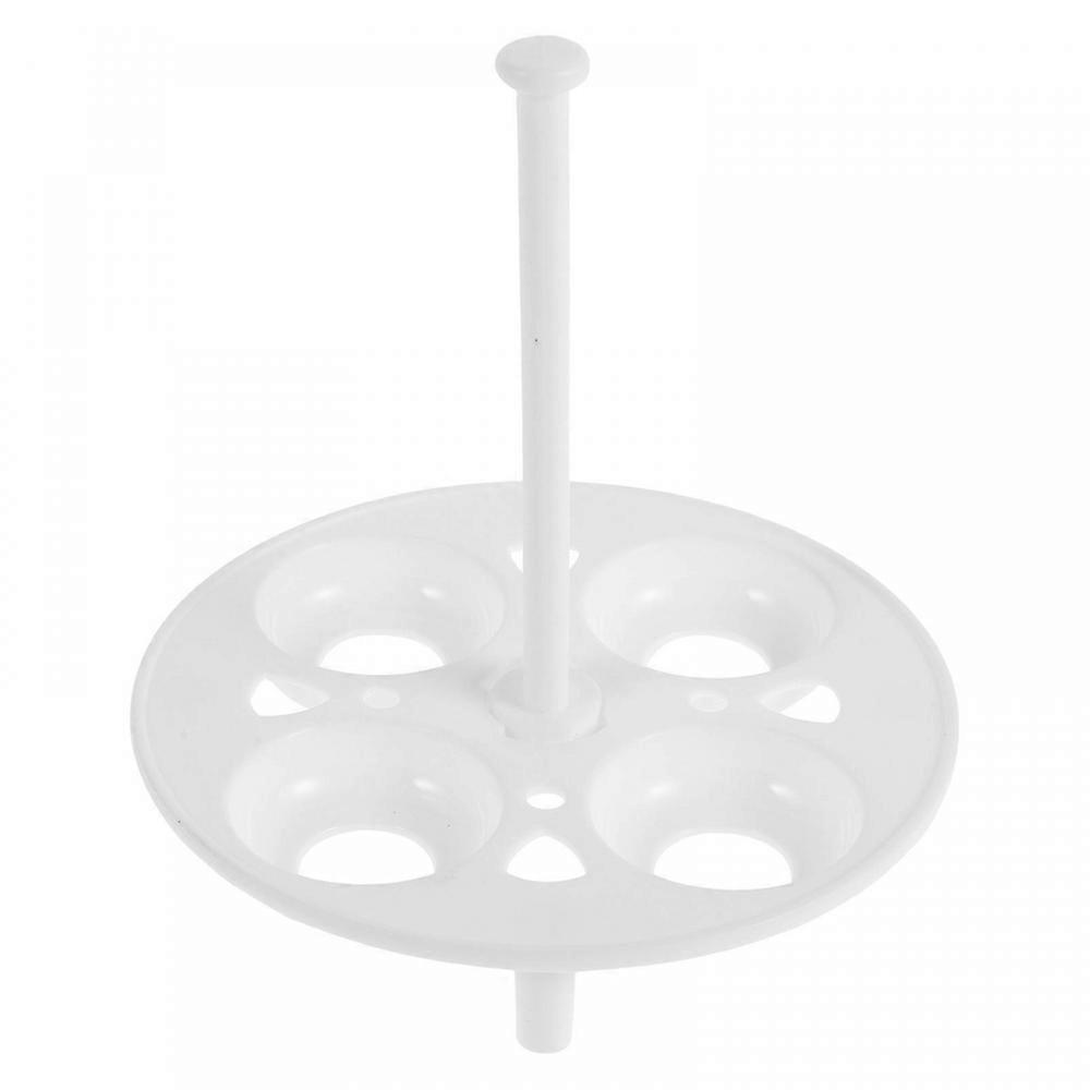 Tripod Egg Steamer Egg Steaming Rack For Home Users Cooking And Boiling Eggs White 9.00X9.00X8.40CM Steaming Eggs 2Set