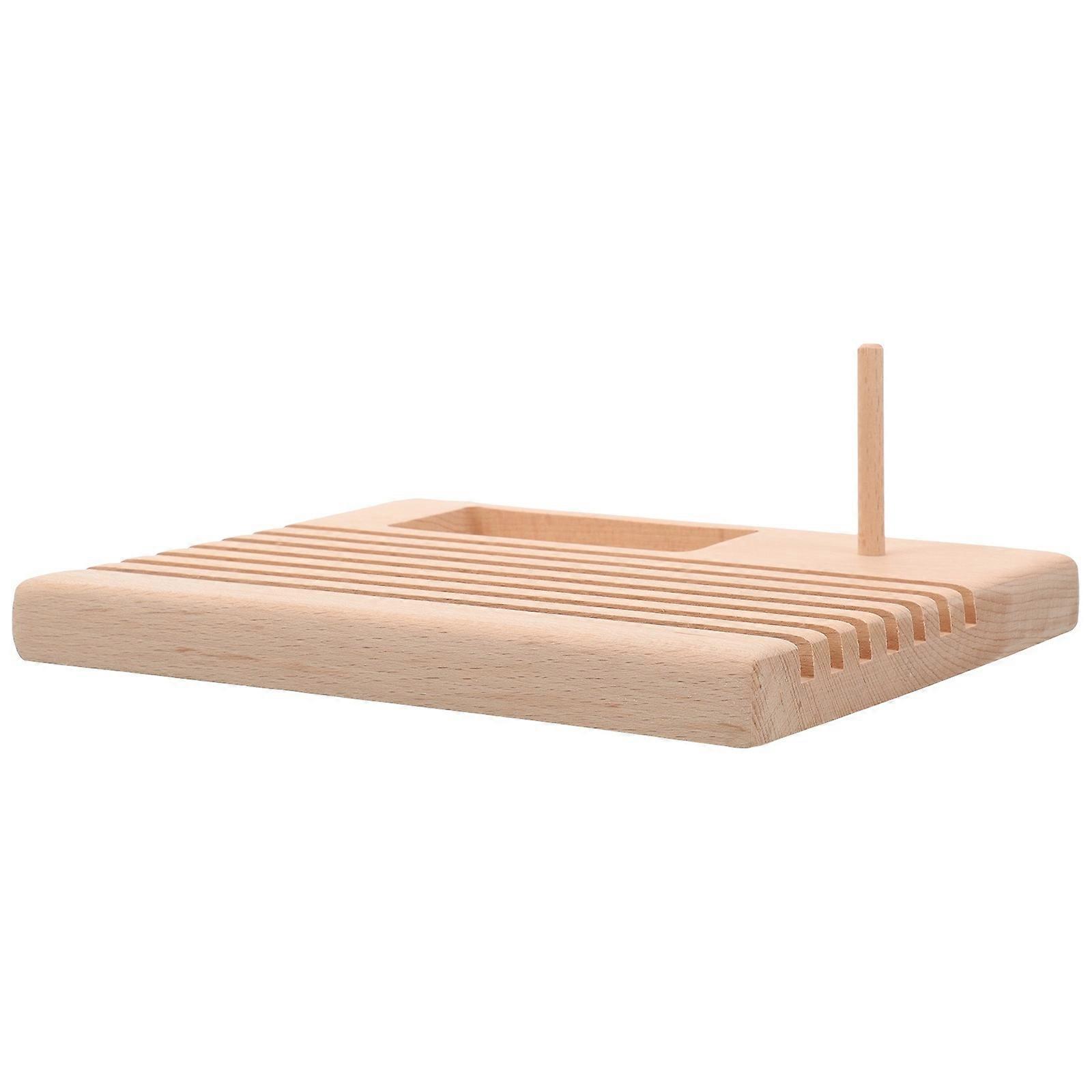 Wooden Sewing Thread Holder for Storage Use Practical Organizer