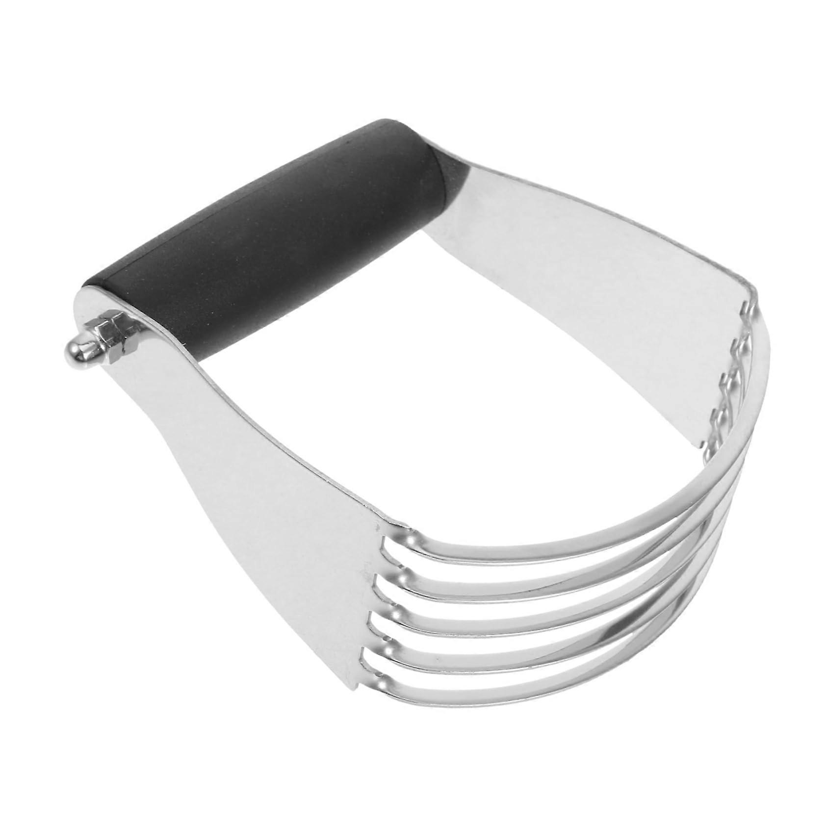 Stainless Steel Dough Blender with Sharp Blades and Integrated Scraper for Baking and Pastry