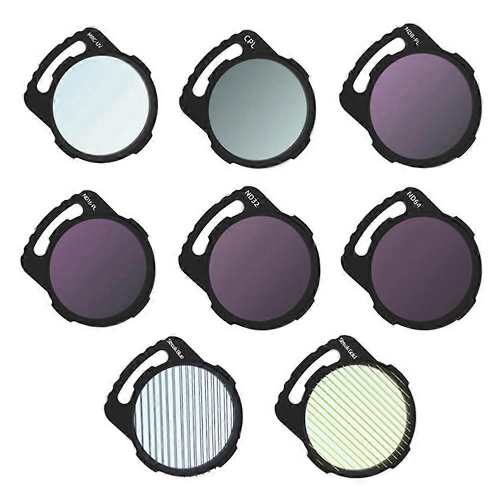 For DJI O3 Sky Avata Filter Horizontal and Vertical Detachable Multi-Cloud Mapping Traverser Multifunction Filter