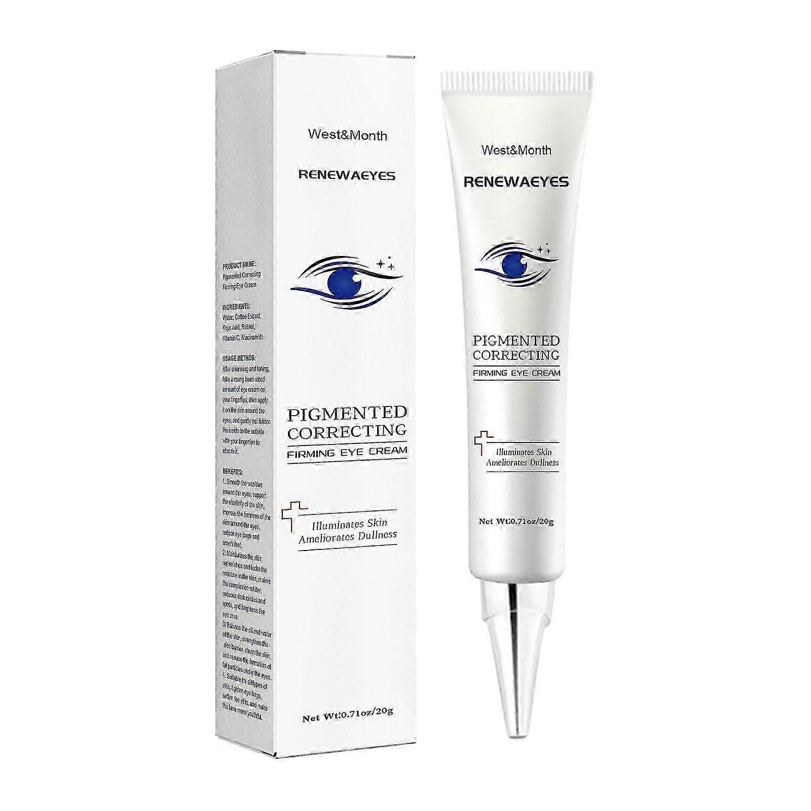 Firming Eye Cream  Reduces Dark Circles  Fine Lines, Hydrating AntiAging Formula for Deep Skin