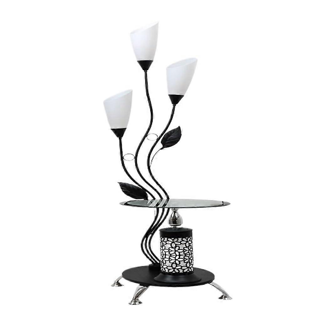 Modern Floor Lamp with SpaceSaving Design and LED Reading Light for Living Room, 12W