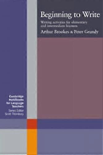 Beginning to Write: Writing Activities for Elementary and Intermediate Learners