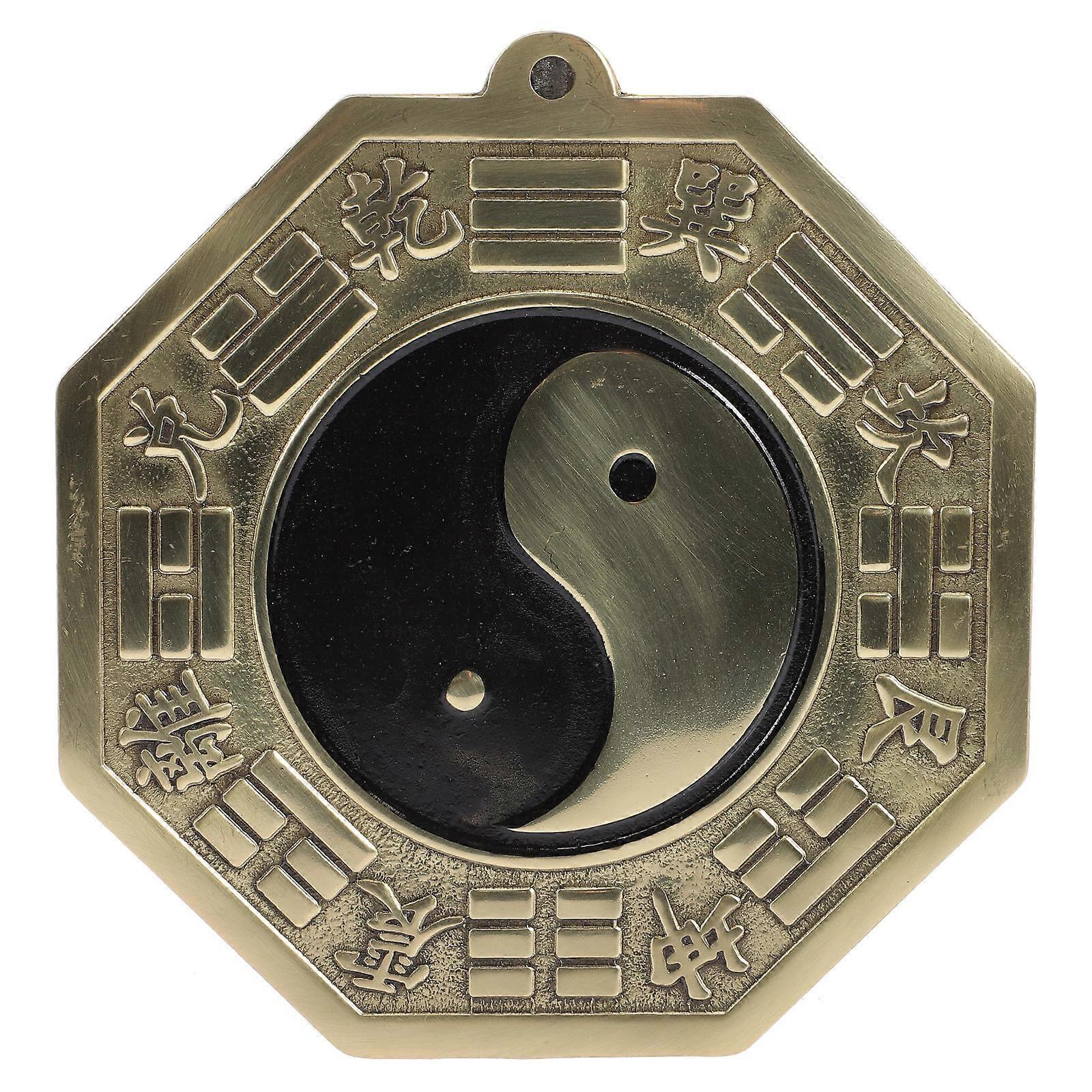 Home Decor Bagua Mirror for Exorcism Craft 3Pcs Set