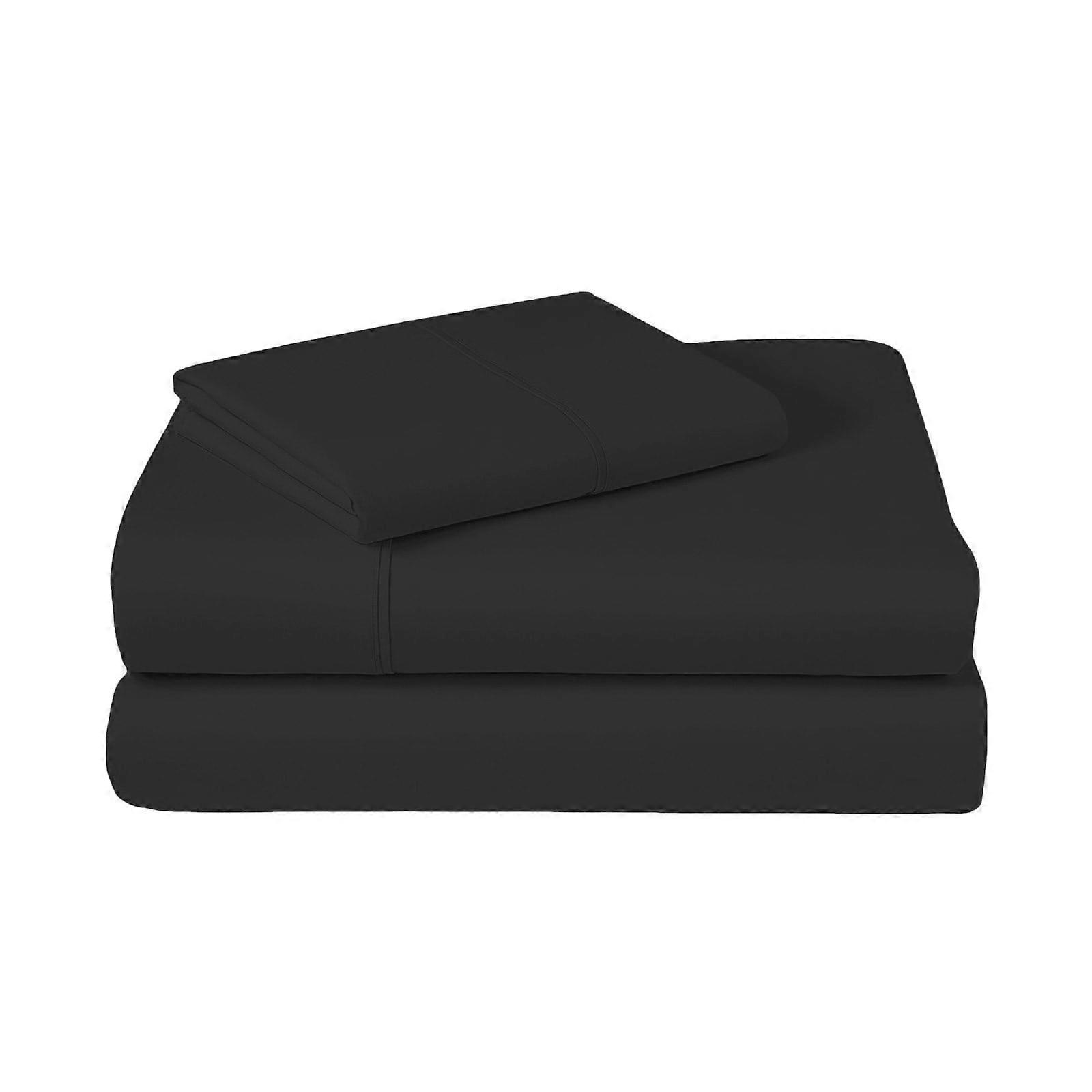 Plain Woolen Cloth Inlaid Four Piece Bed Set Bed Sheet Set