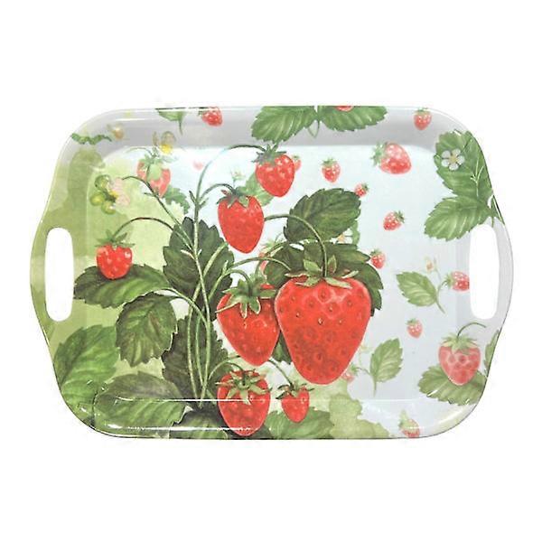 Tray Strawberry 36x26 cm multicolor
