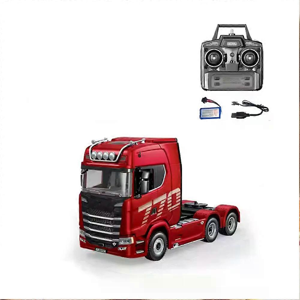 HUINA 1501 RC camion 770S alliage tracteur 19CH 1/18 2.4G t��l��commande ing��nierie remorque camion avec son l��ger jouets cadeaux de no?l
