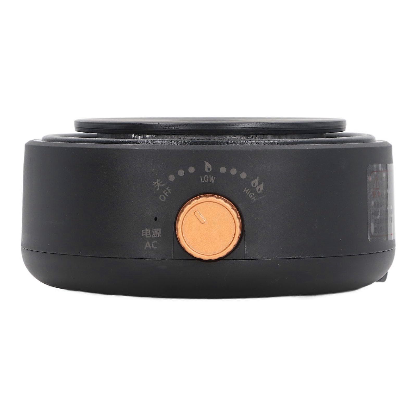 Portable Electric Stove Single Burner Hot Plate with 360° Even Heating and Dual Temperature Control