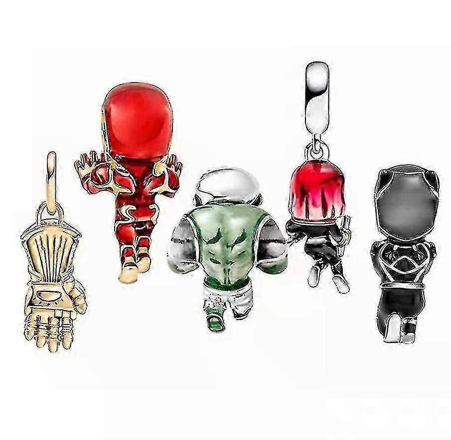 Cartoon Avengers Character Beaded Bracelet