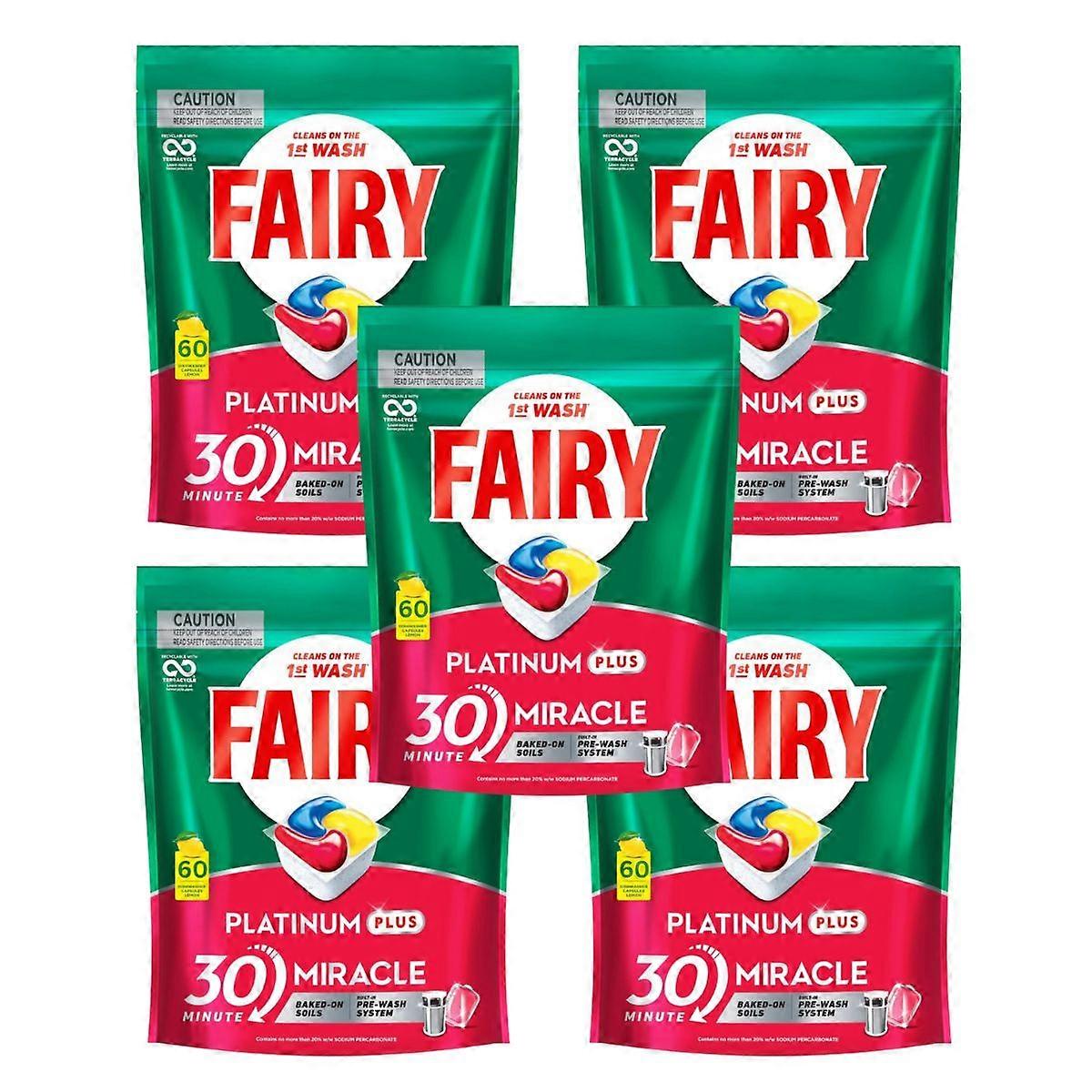 Fairy Platinum Plus X 300 Lemon Dishwasher Tablets
