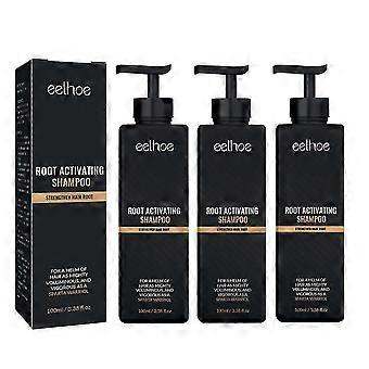 Shampoo anticaduta SPARTAN con attivatore di radici, confezione da 3
