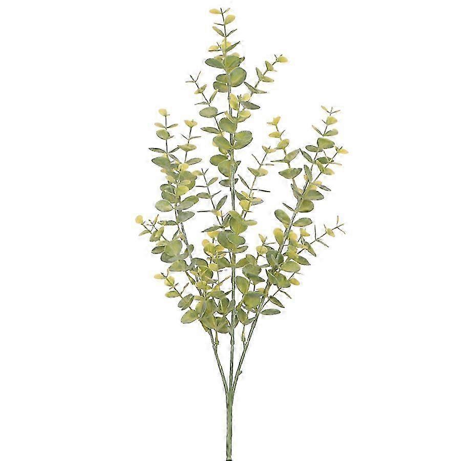 25-26 Artificial Eucalyptus Leaves - High Temp & UV Resistant, No Water Needed