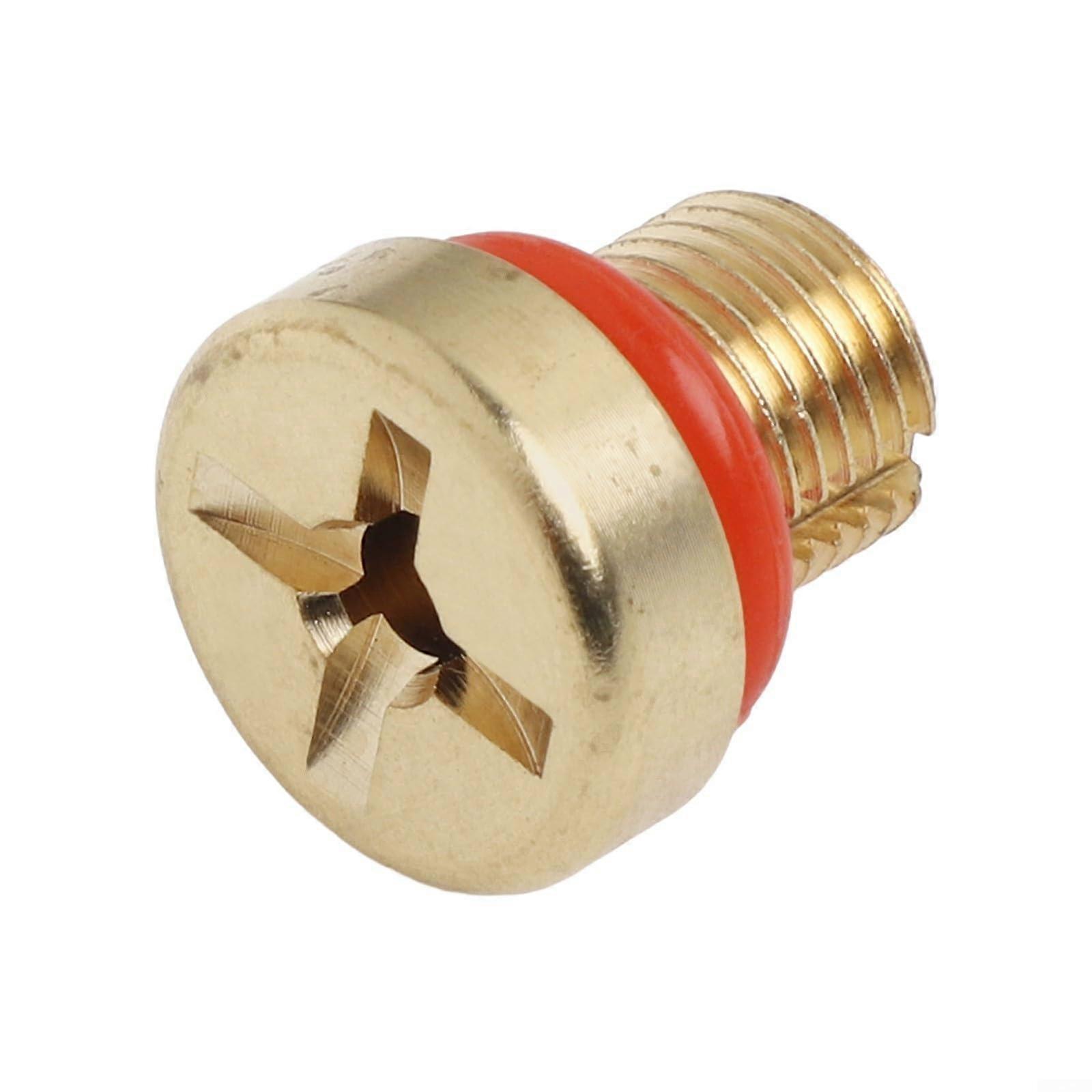 Brass Coolant Radiator Bleed Screw for Range Rover Sport LR4 20102013 Prevent Engine Overheating
