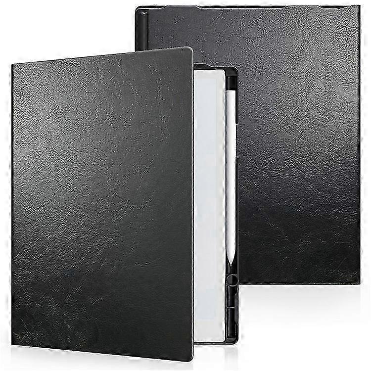Compatible For Remarkable 2 Case Book Folio Style PC+PU Leather E-Reader Cover with Pen Holder 2025