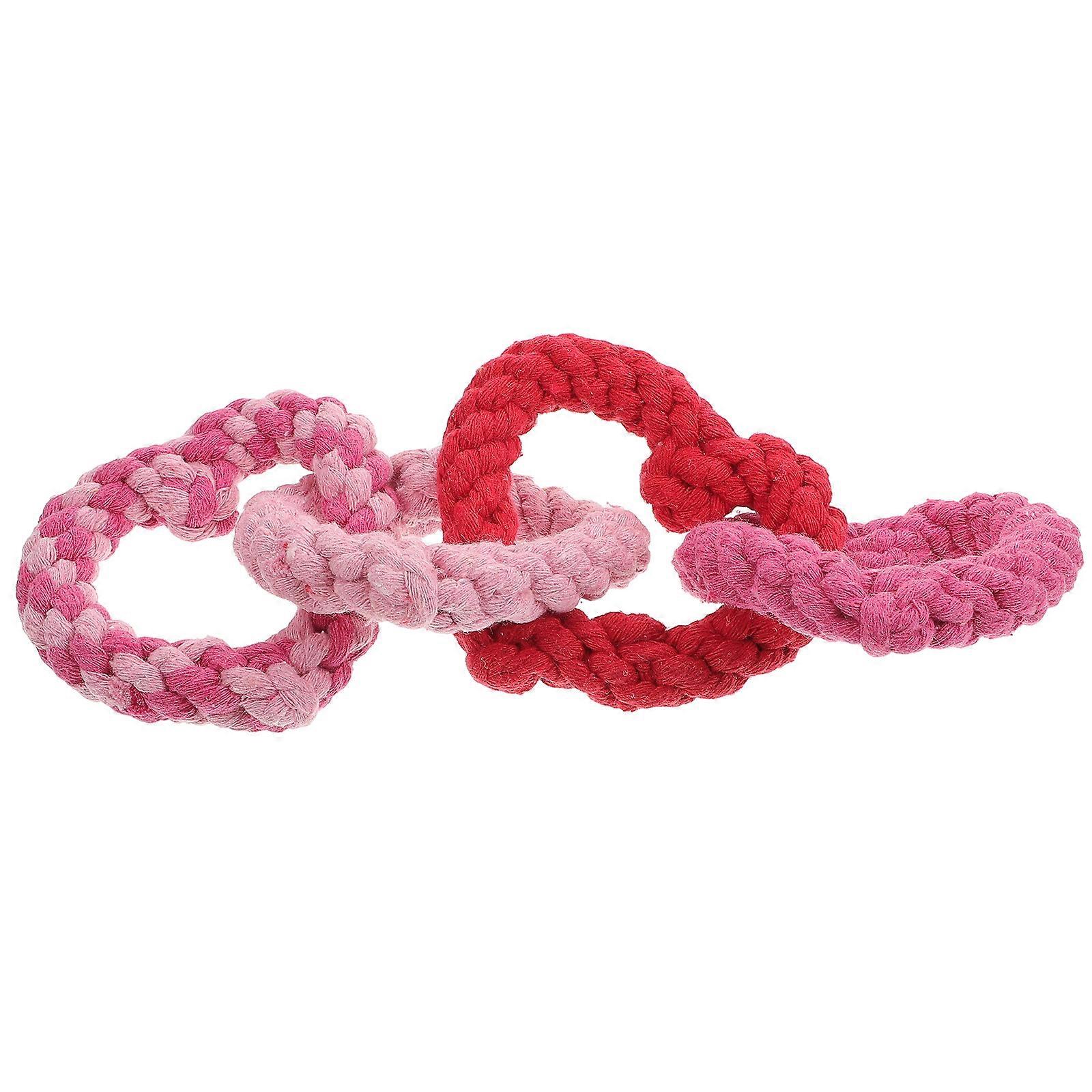 Heart-Shaped Pet Chewing Toy Dog Interactive Toy for