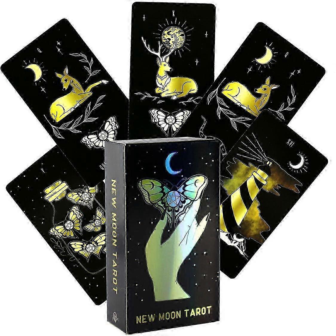 New Moon Tarot Deck: Beginner Divination Cards for Guidance 25-26