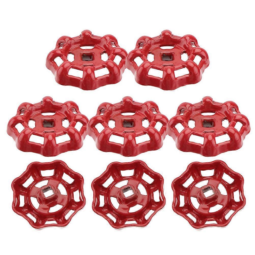 Shower Faucet Handle Replacement Valve Wheel Handle Cast Iron 8Pcs Set