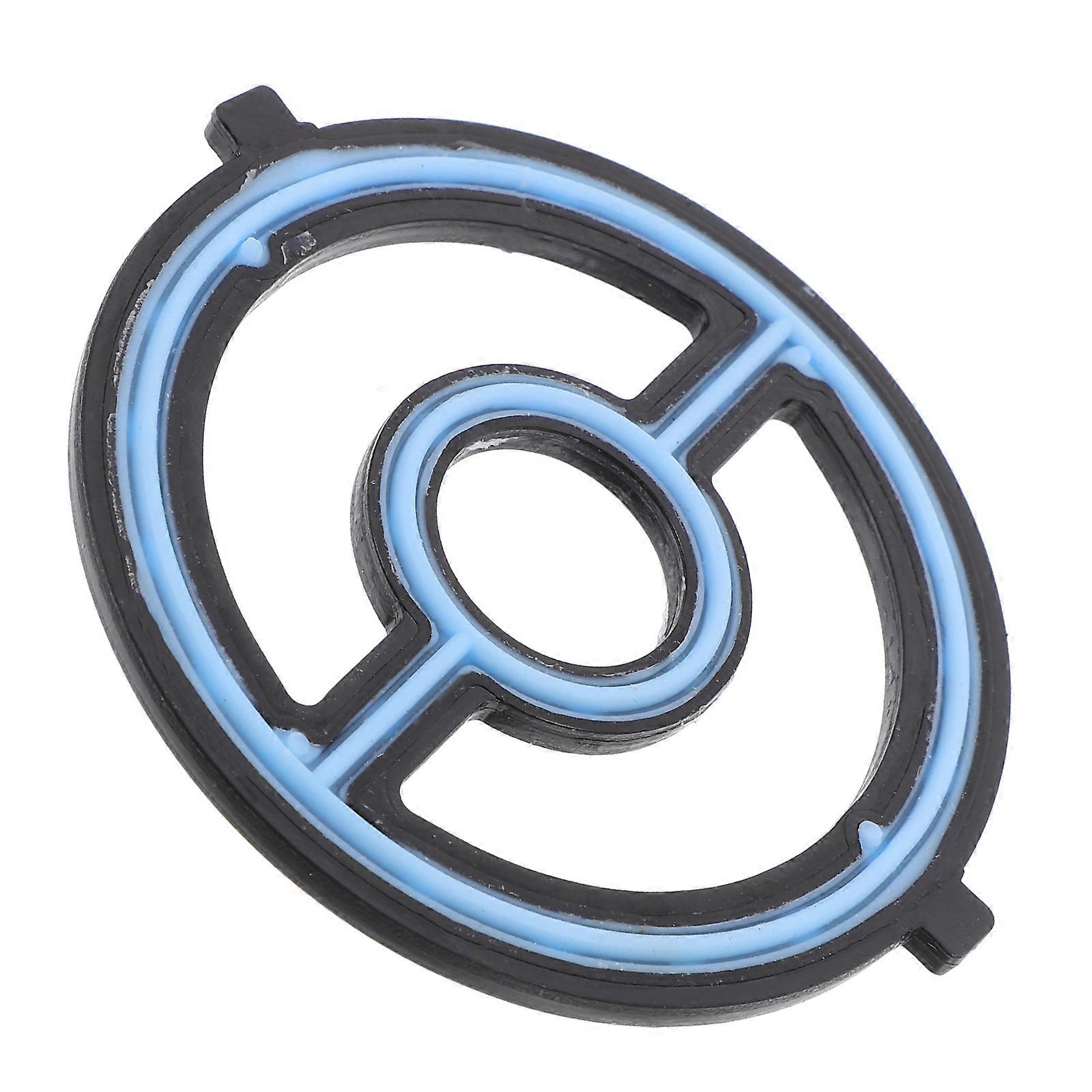 Engine Oil Gasket Part Replaceable for Engine Cooling Black